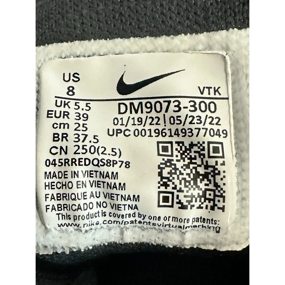 Nike Women's AirMax Flyknit Pink Multicolor Racer Sneakers 8 Lightweight Support